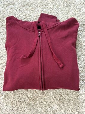 Women’s Time and Tru Zip-Front Hoodie Sweater
